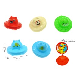 Spinning Top Candy Container Supplier - Colorful Empty Container