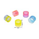 Rainbow Spring Factory - 2.5CM Plastic Coil Spring Toys
