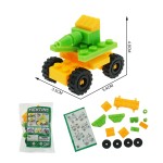 Building Blocks Car Factory - DIY 4 Models Funny Trucks