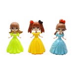 Beauty Girls Doll Supplier - Plastic Princess Statue Accessories