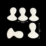 Disposable Tableware Spoon Factory - White PP Small Dessert Spoon