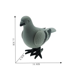 Wind-up Pigeon Factory - Hot Selling Plastic Jumpy Dove