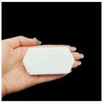 Hexagonal Candy Bottle Factory - White Plastic Empty Container