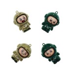 Mini Face Change Soldier Supplier - Plastic Changeable Doll Keychain