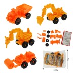 Engineering Vehicle Factory - DIY 4 Models Construction Truck
