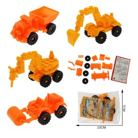 Engineering Vehicle Factory - DIY 4 Models Construction Truck