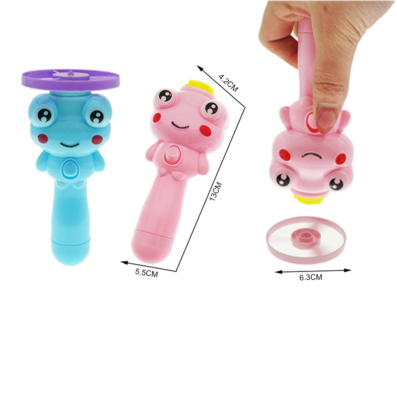 Cartoon Doll Spinning Top Factory - One Body with 2 Tops