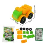 Block Vehicle Supplier - DIY 4 Models Blocks Car Toys
