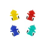 Robot Pull Back Car Factory - Mini Plastic Friction Toy