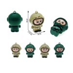 Mini Face Change Soldier Supplier - Plastic Changeable Doll Keychain