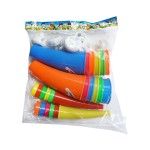 Two Sections Cheer Horn Supplier - Promotion Retractable Horn