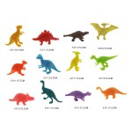 Full Color Dinosaurs Supplier - Newly 12 Models Mixed Toys