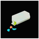 Hexagonal Candy Bottle Factory - White Plastic Empty Container