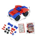 Building Blocks Car Factory - DIY 4 Models Funny Trucks