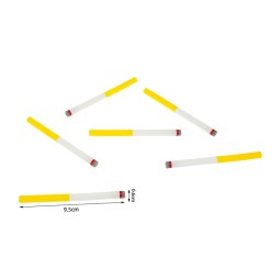 Cigarette Shape Lollipop Factory - 9.5CM Plastic Candy Stick