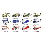 Deformation Combat Helicopter Supplier - 3 Cars Combined for Kids