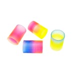 Rainbow Spring Factory - 4.5CM Plastic Coil Spring Toys