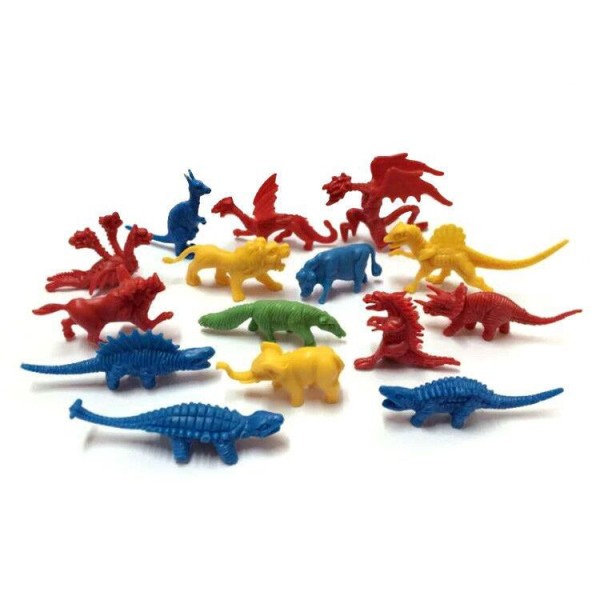 Dinosaur Figurine Factory - 16 Models Plastic Toy Bulk