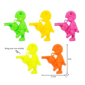 Football Whistle Toys Factory - Boy Shaped Mini Whistles