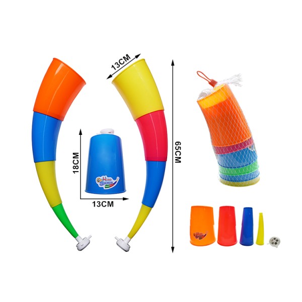 Plastic Horns Factory - 25.6 Inch Cheerleading Trumpet Gift