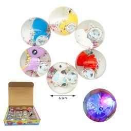 Crystal Bouncy Ball Factory - Flash Cute Cartoon TPR with Light