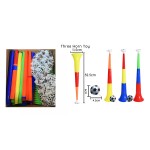 Big Straight Horn Factory - 3 Horn Toys Plastic Funny