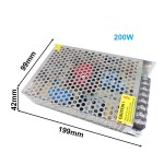 SMPS LED Driver Supplier - 200W 5V-48V AC to DC Transformer