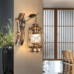 Industrial Light Manufacturer - Retro Iron Glass Wall Lamp