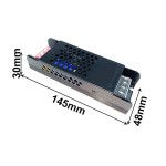 LED SMPS Power Supply Factory - 120W 12V 10A Slim for Strip