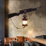 Gun Wall Lamp Manufacturer - Custom Hanging Light Corridor Restaurant