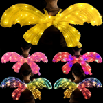 Angel Wings Light Supplier - Glowing Butterfly Inflatable Photo Prop