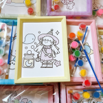 Watercolor Book Factory - Self-Contained Painting Children Doodle