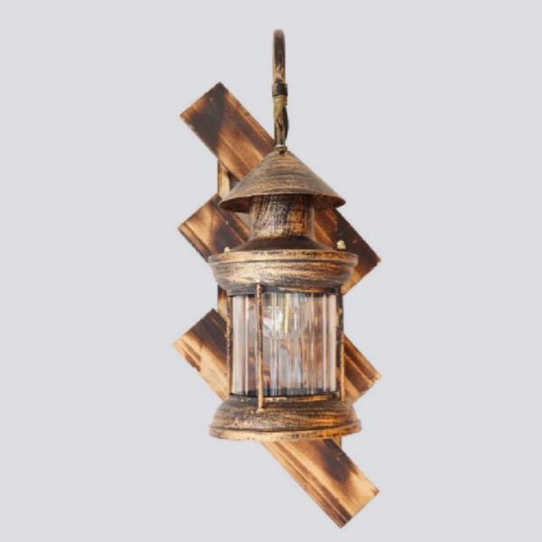 Industrial Wall Light Supplier - Retro LED Wood Sconce Bar