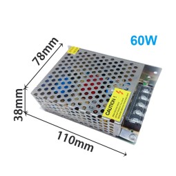 SMPS Power Supply Supplier - KCC Certified 12V 24V 60W AC to DC
