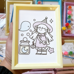 Watercolor Book Factory - Self-Contained Painting Children Doodle