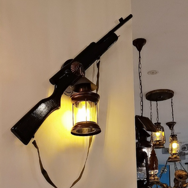 Gun Wall Lamp Manufacturer - Custom Hanging Light Corridor Restaurant
