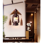 Wall Light Supplier - American Style Glass Iron Classic