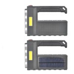 Led Flashlight Factory - Portable Searchlight Solar Measuring