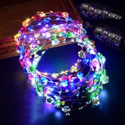 LED Headband Factory - Flower Crown Light up Halloween Cosplay