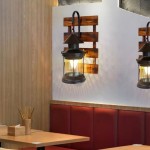 Industrial Wall Light Supplier - Retro LED Wood Sconce Bar