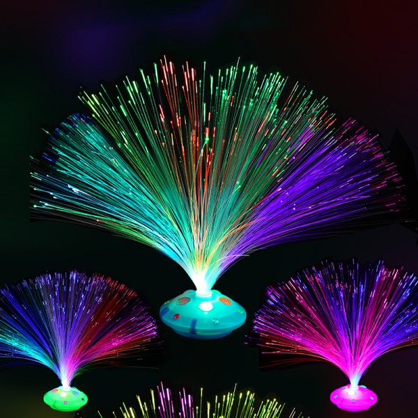 Fiber Optic Lamp Supplier - Christmas Decoration Shine Dark Kids