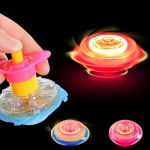 Spinning Top Manufacturer - Bouncing Light up Music Battle Top