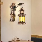 Industrial Light Manufacturer - Retro Iron Glass Wall Lamp