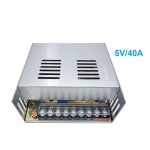 Indoor LED Driver Factory - 200W Dual Output 5V DC 40A Power