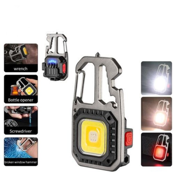 Portable Flashlight Manufacturer - Mini Keychain Emergency Work Light