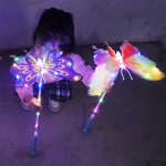 Butterfly Wand Supplier - LED Light Handheld Magic Swinging Toy