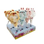 Bunny Hand Fan Candy Toys Supplier - Mini Container Summer Animals