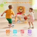 Basketball Hoop Set Factory - Tball Soccer Goal Lion Sport Toys