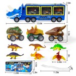 Dinosaur Transport Truck Supplier - Sounds Lights Pull Back Car