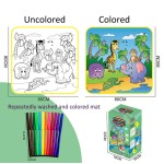 Washable Coloring Mat Factory - Magic Water Canvas Painting Blanket